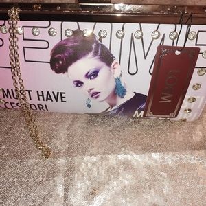CUTE BLINGED CLUTCH